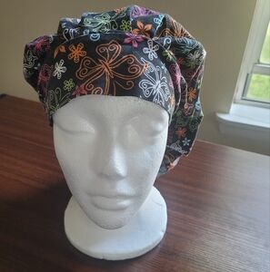 Colorful Floral Scrub Hat